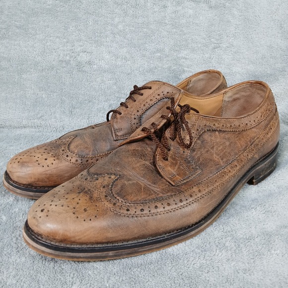 Polo Ralph Lauren Other - Polo Ralph Lauren Moseley Shoes Mens 10.5D Brown Leather Oxford Dress